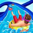 Slippery Water Slides Aquapark.io