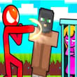 Stickman vs Villager: Save the Girl