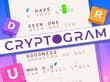 Cryptogram: Word Brain Puzzle