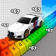 Obby: Supercar Race on a Giant Keyboard
