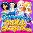 Princess Outfits Change Over