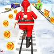 Xmas Santa Surfer Running Game