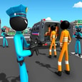 US Police Stickman Criminal