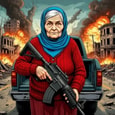 Granny with a machine-gun: Apocalypse