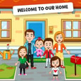 My Town Home: Family Playhouse