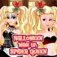 Halloween Make Up Spider Queen