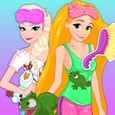 Disney Princess Party Cleanup