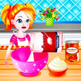 Cooking Peaches Cream Pie