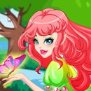 Flower Fairy in the Butterflies