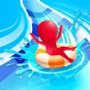 Water Park Slide Race