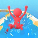 WaterPark Slide Race