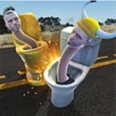 Head Derby Toilet Crash Test