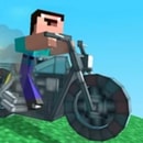 Nubik Rides a Motorcycle