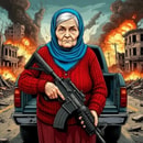 Granny with a machine-gun: Apocalypse
