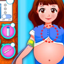 Mom Give Birth newborn Babys