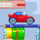 Car on the table