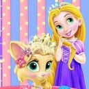 Baby Rapunzel Kitty Fun