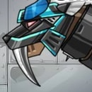 Dino Robot - Smilodon Black