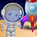 Baby Hazel Alien Friend