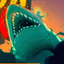Sharkosaur Attack