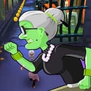 Angry Gran Run Halloween Village