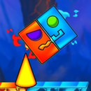 Fire and Water Geometry Dash