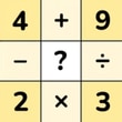 Math Crossword. Number Puzzle