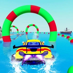 Water Car Stunt