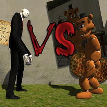 Play Slenderman VS Freddy The Fazbear Online
