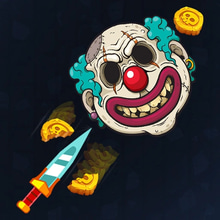 Play Knife Hit Horror Online