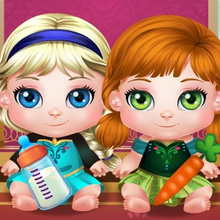 Play Baby Frozen Fun Day Online