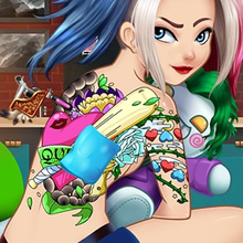 Play Harley Quinn Fun Tattoo Online