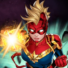 Play Captain Marvel: Galactic Flight Online