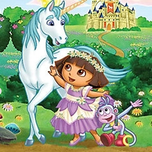 Play Dora And Unicorn King Online