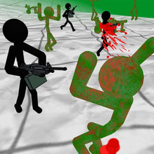 Play Stickman Zombie 3D Online