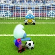 Play Smurfs Penalty Shoot-Out Online