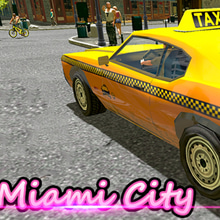 Play Miami Taxi Driver 3D Online