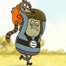 Play Regular Show: Ride 'em Rigby Online
