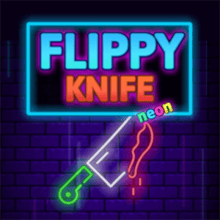 Play Flippy Knife Neon Online
