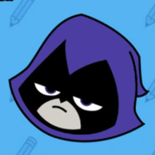 Play Teen Titans Go! How to Draw Raven Game Online
