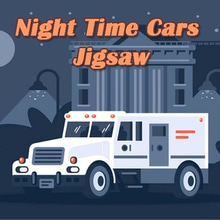 Play Night Time Cars Jigsaw Online