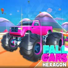 Play Fall Cars : Hexagon Online
