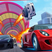 Play Mega Ramp Car Stunt Race Online