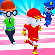 Play Knockout Fall Guys 3D Run - Royale Race Online