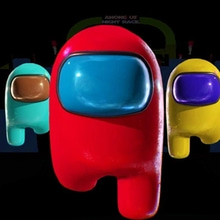 Play Among Us Night Race Online