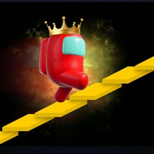 Play Among Stacky Runner Online