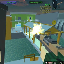 Play Pixel Crazy Minecraft shooter Online