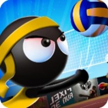 Play Stickman Beach Volleyball Online