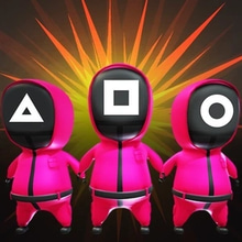 Play Squid Game : Bomb Bridge Online