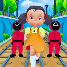 Play Subway Squid Game 3D - Subway Runner Online